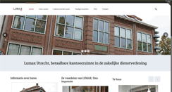 Desktop Screenshot of lumax-utrecht.nl
